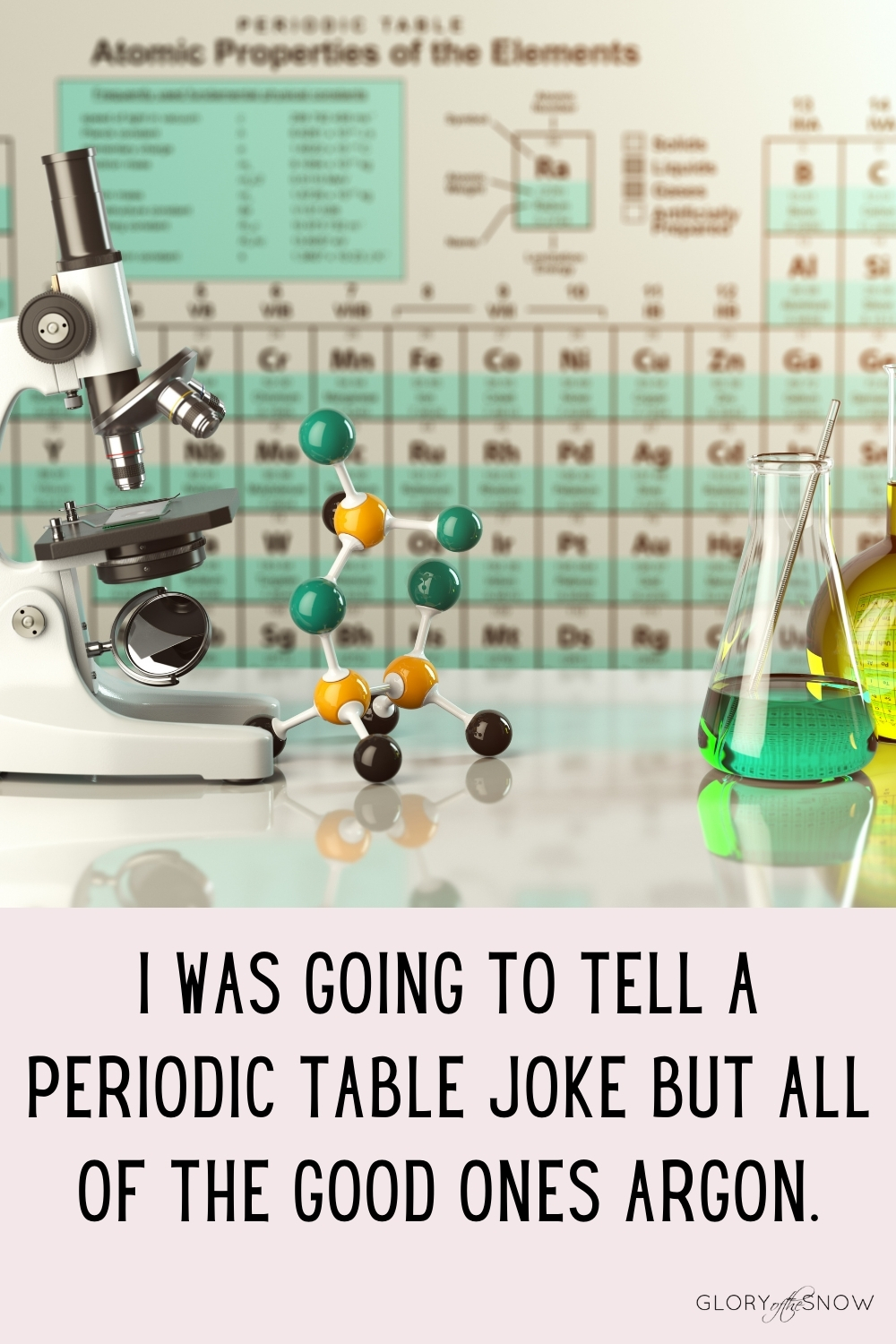 Periodic Table Puns Any Science Nerd Will Love Glory Of The Snow