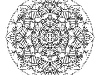 MANDALA 12 Free Printable Mandala Coloring Pages For Adults