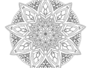 MANDALA 15 Free Printable Mandala Coloring Pages For Adults