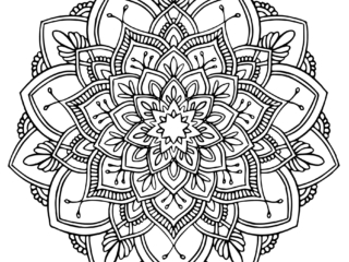 MANDALA 3 Free Printable Mandala Coloring Pages For Adults