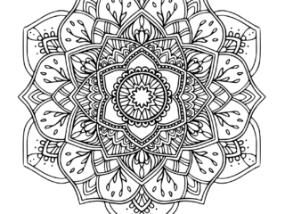 MANDALA 7 Free Printable Mandala Coloring Pages For Adults