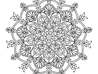 MANDALA 9 Free Printable Mandala Coloring Pages For Adults