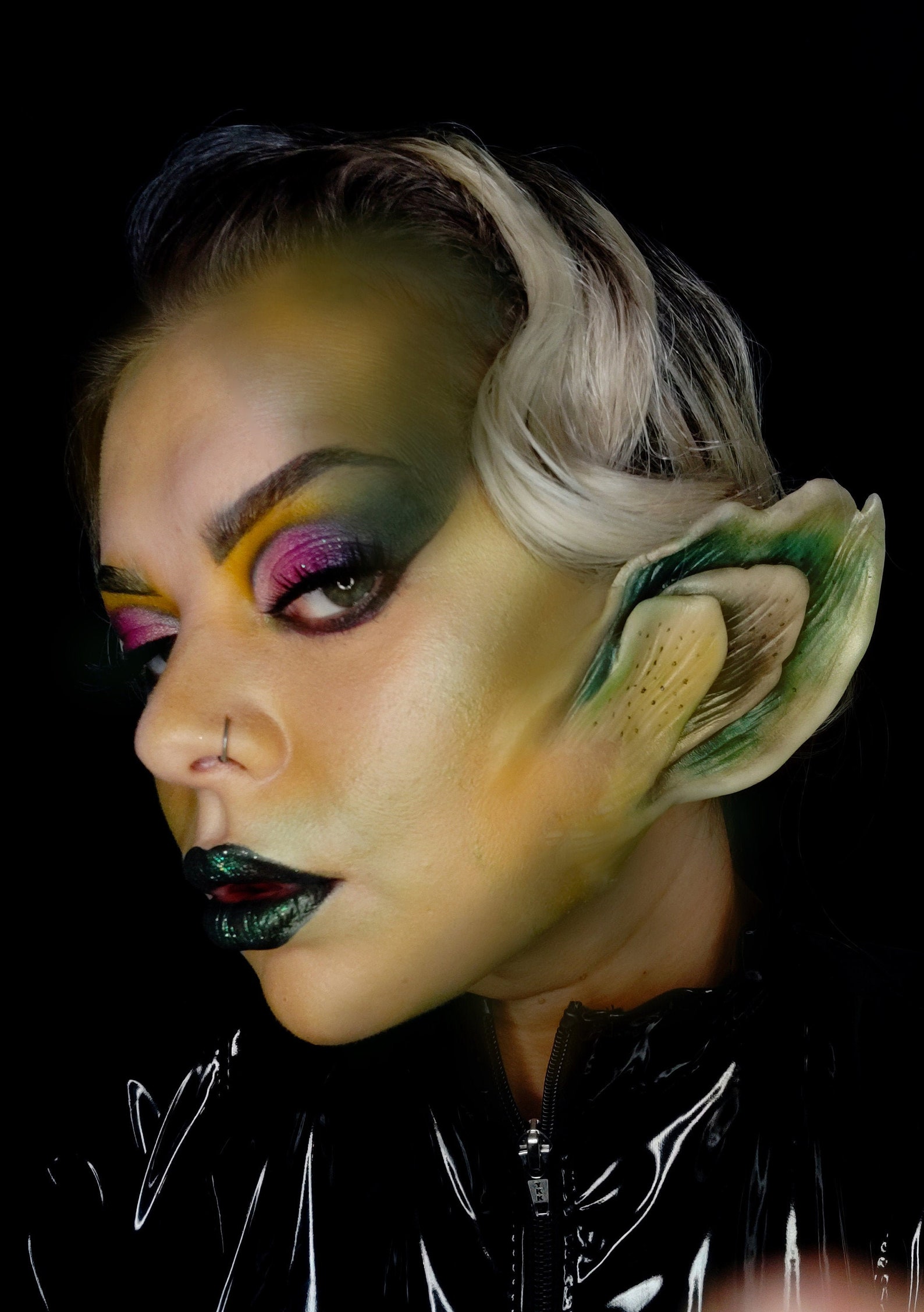 Super Creepy Halloween Face Prosthetics Makeup To Try This Year - Glory ...