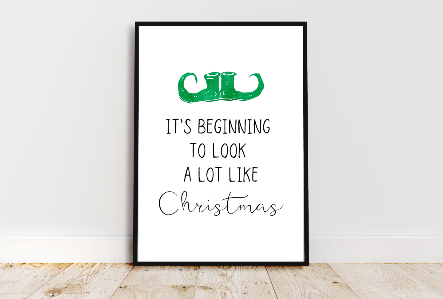 Free Christmas Art Printables For Festive Wall Decor - Glory of the Snow
