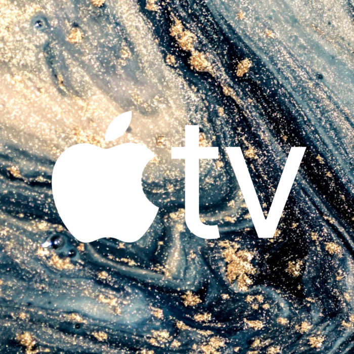 Apple TV blue and gold marble Blue Marble App Icons For iPhone