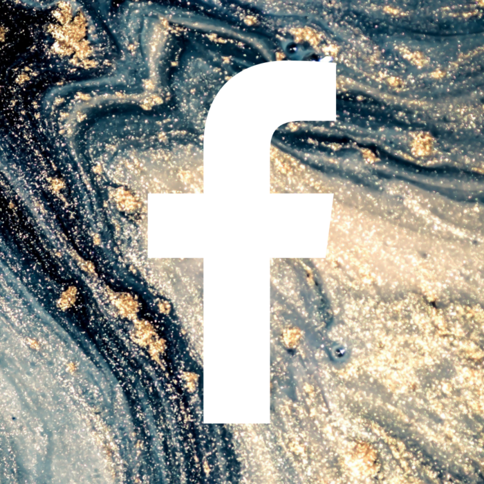 Facebook blue and gold marble Blue Marble App Icons For iPhone