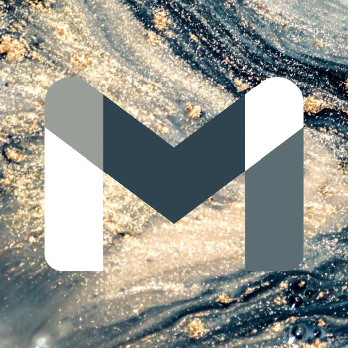 Gmail blue and gold marble Blue Marble App Icons For iPhone