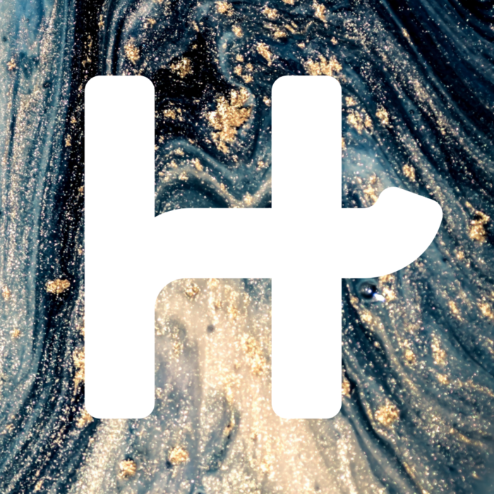 Hinge blue and gold marble Blue Marble App Icons For iPhone