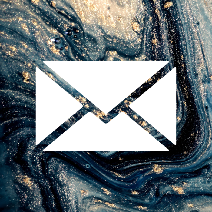 Mail blue and gold marble Blue Marble App Icons For iPhone