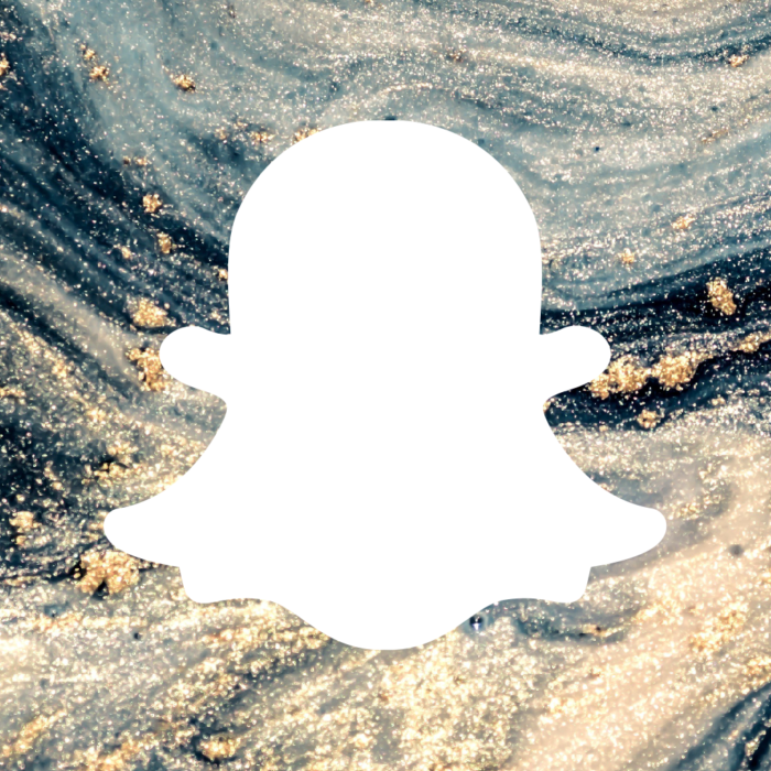 Snapchat blue and gold marble Blue Marble App Icons For iPhone