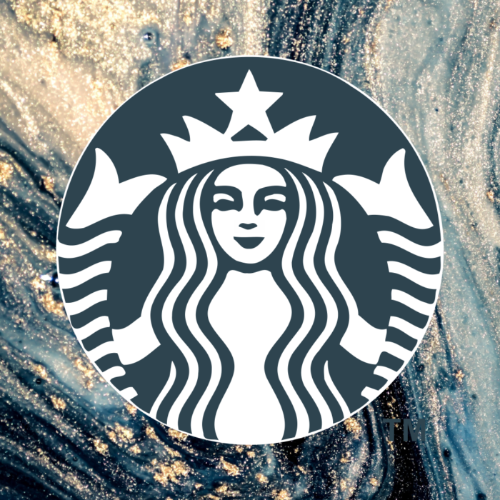 Starbucks blue and gold marble Blue Marble App Icons For iPhone