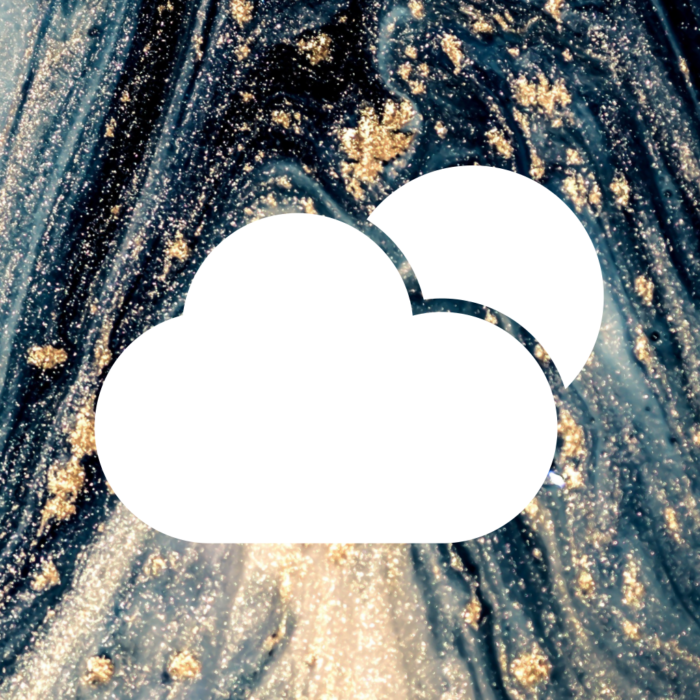 Weather blue and gold marble Blue Marble App Icons For iPhone