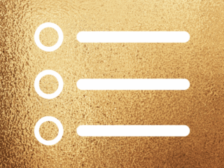 Aesthetic Gold App Icons For iPhone