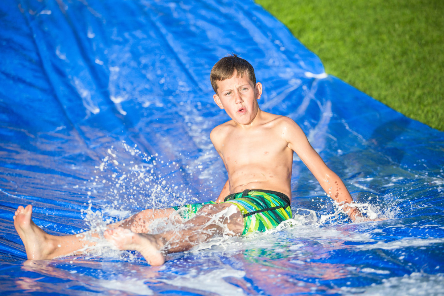 Best Outdoor Family Bonding Activities To Try This Summer: Slip 'N Slide