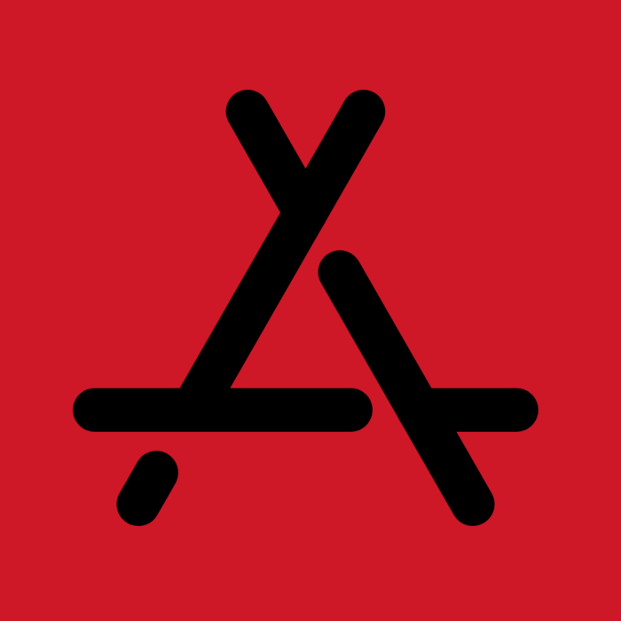 App Store Black And Red Free Aesthetic Black And Red App Icons For iPhone