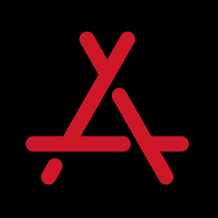 App Store Red And Black Free Aesthetic Red And Black App Icons For iPhone