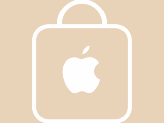 free aesthetic beige app icons for iPhone
