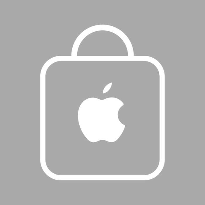 Apple Store Grey Free Aesthetic Grey App Icons For iPhone