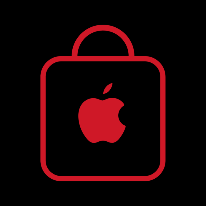 Apple Store Red And Black Free Aesthetic Red And Black App Icons For iPhone