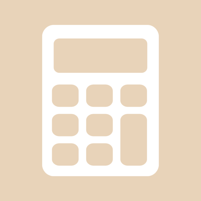 free aesthetic beige app icons for iPhone
