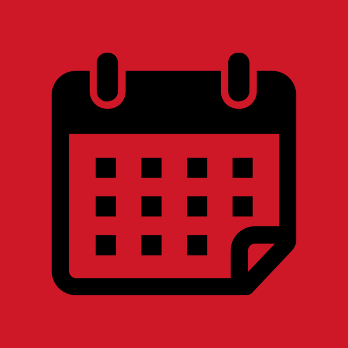 Calendar Black And Red Free Aesthetic Black And Red App Icons For iPhone