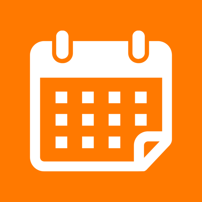 Free Aesthetic Orange App Icons For iPhone