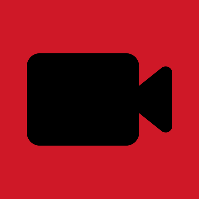 FaceTime Black And Red Free Aesthetic Black And Red App Icons For iPhone