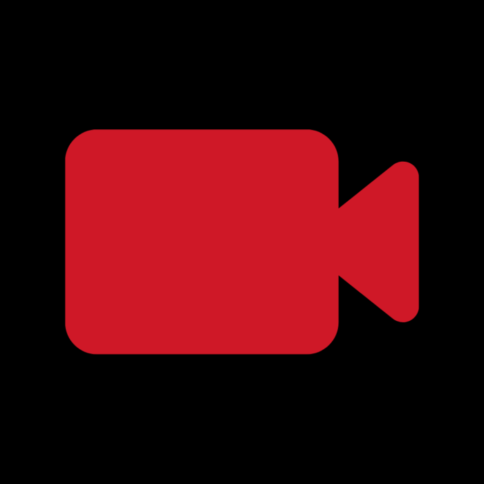 FaceTime Red And Black Free Aesthetic Red And Black App Icons For iPhone