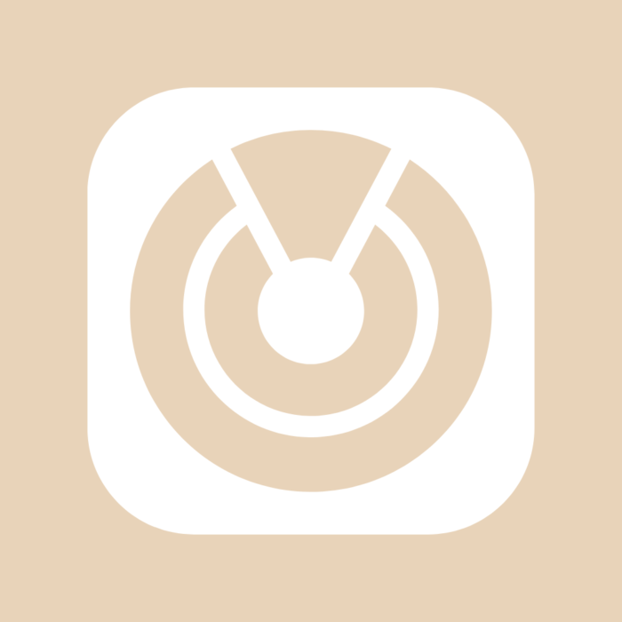free aesthetic beige app icons for iPhone
