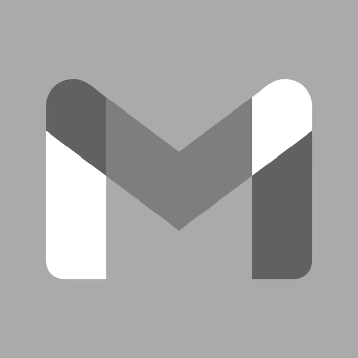 Gmail Grey Free Aesthetic Grey App Icons For iPhone