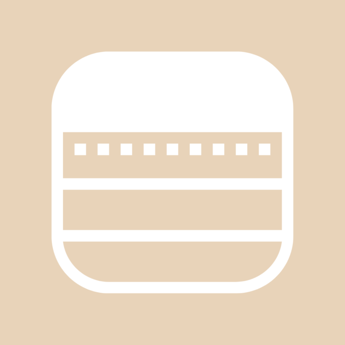 free aesthetic beige app icons for iPhone
