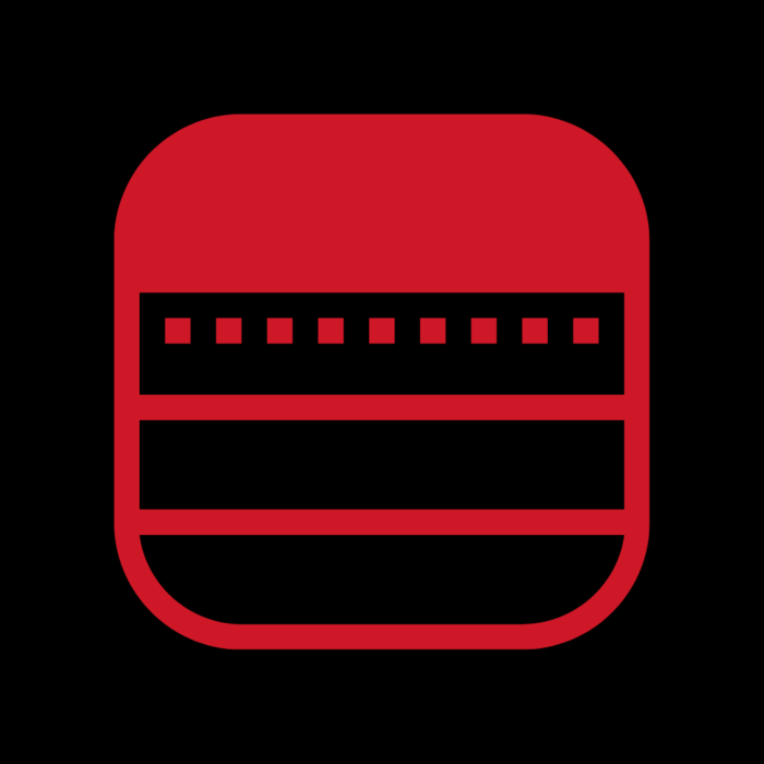 Free Aesthetic Red And Black App Icons For iPhone