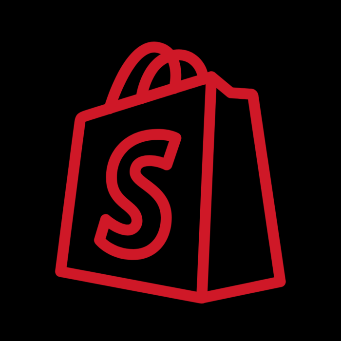Shopify Red And Black Free Aesthetic Red And Black App Icons For iPhone