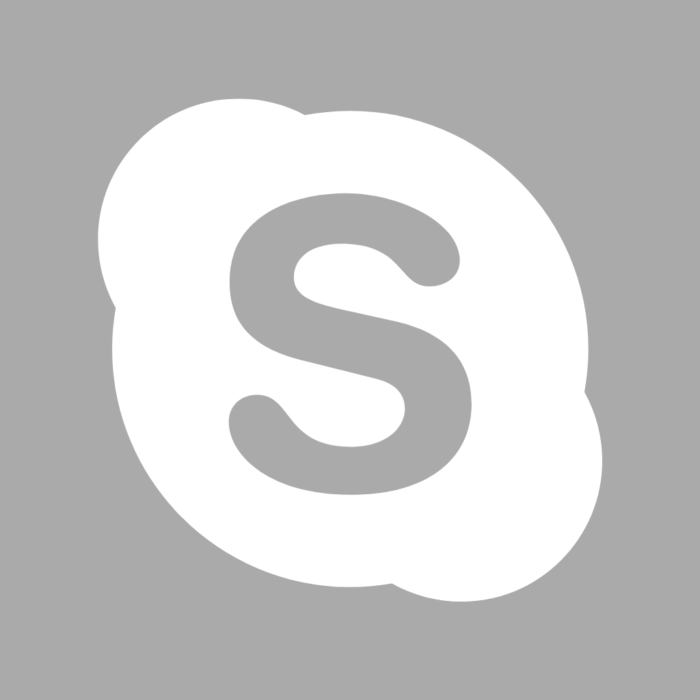 Skype Grey Free Aesthetic Grey App Icons For iPhone
