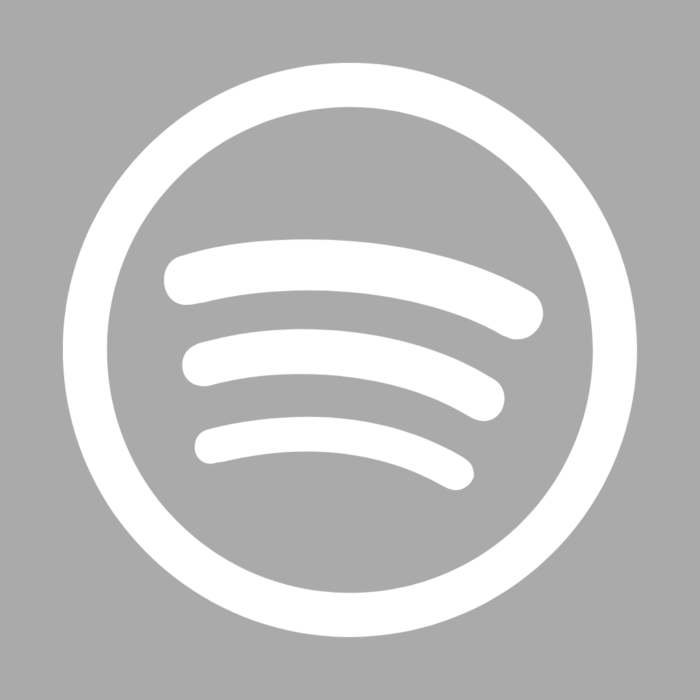 Spotify Grey Free Aesthetic Grey App Icons For iPhone