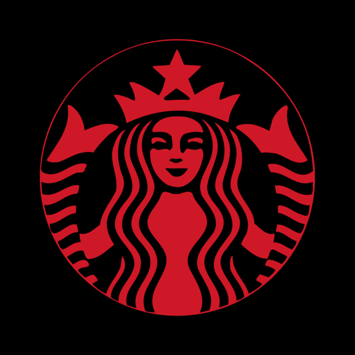 Starbucks Red And Black Free Aesthetic Red And Black App Icons For iPhone