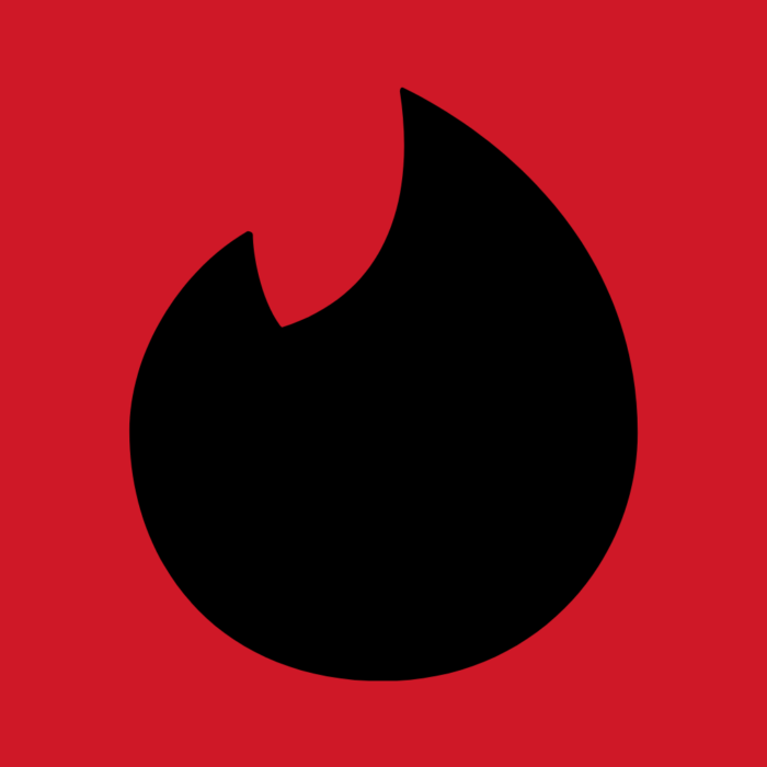 Tinder Black And Red Free Aesthetic Black And Red App Icons For iPhone