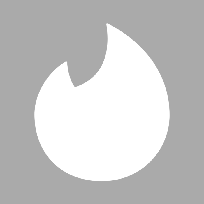 Tinder Grey Free Aesthetic Grey App Icons For iPhone