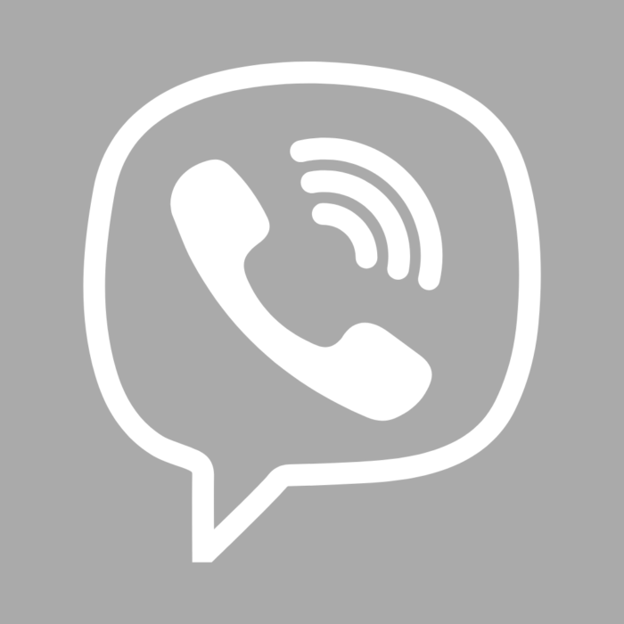 Viber Grey Free Aesthetic Grey App Icons For iPhone