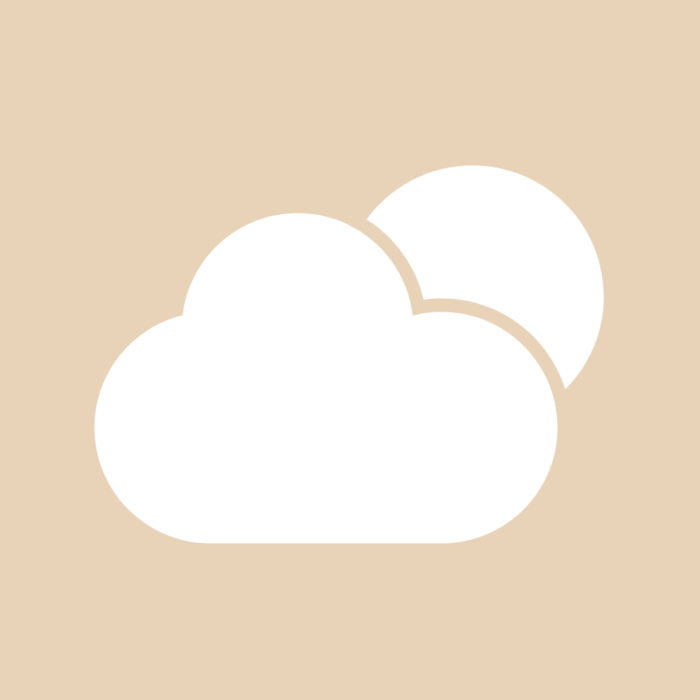 free aesthetic beige app icons for iPhone