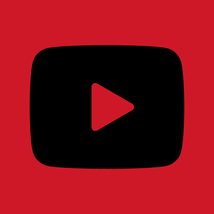 YouTube Black And Red Free Aesthetic Black And Red App Icons For iPhone