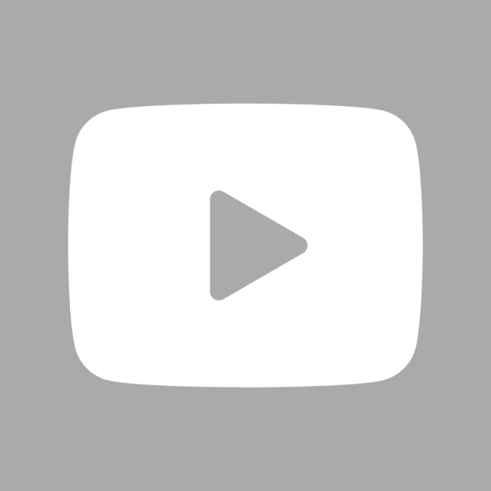 YouTube Grey Free Aesthetic Grey App Icons For iPhone