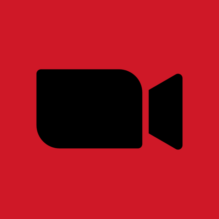 ZOOM Cloud Meetings Black And Red Free Aesthetic Black And Red App Icons For iPhone