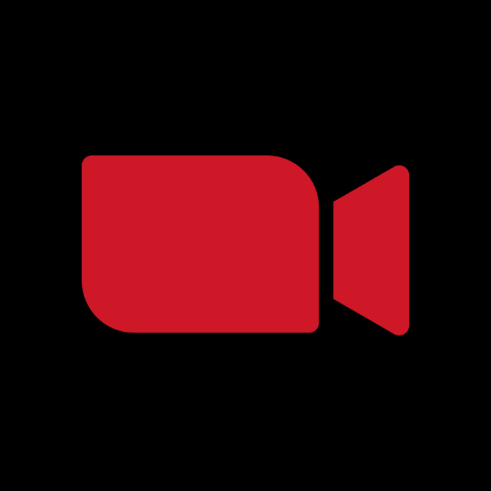 ZOOM Cloud Meetings Red And Black Free Aesthetic Red And Black App Icons For iPhone