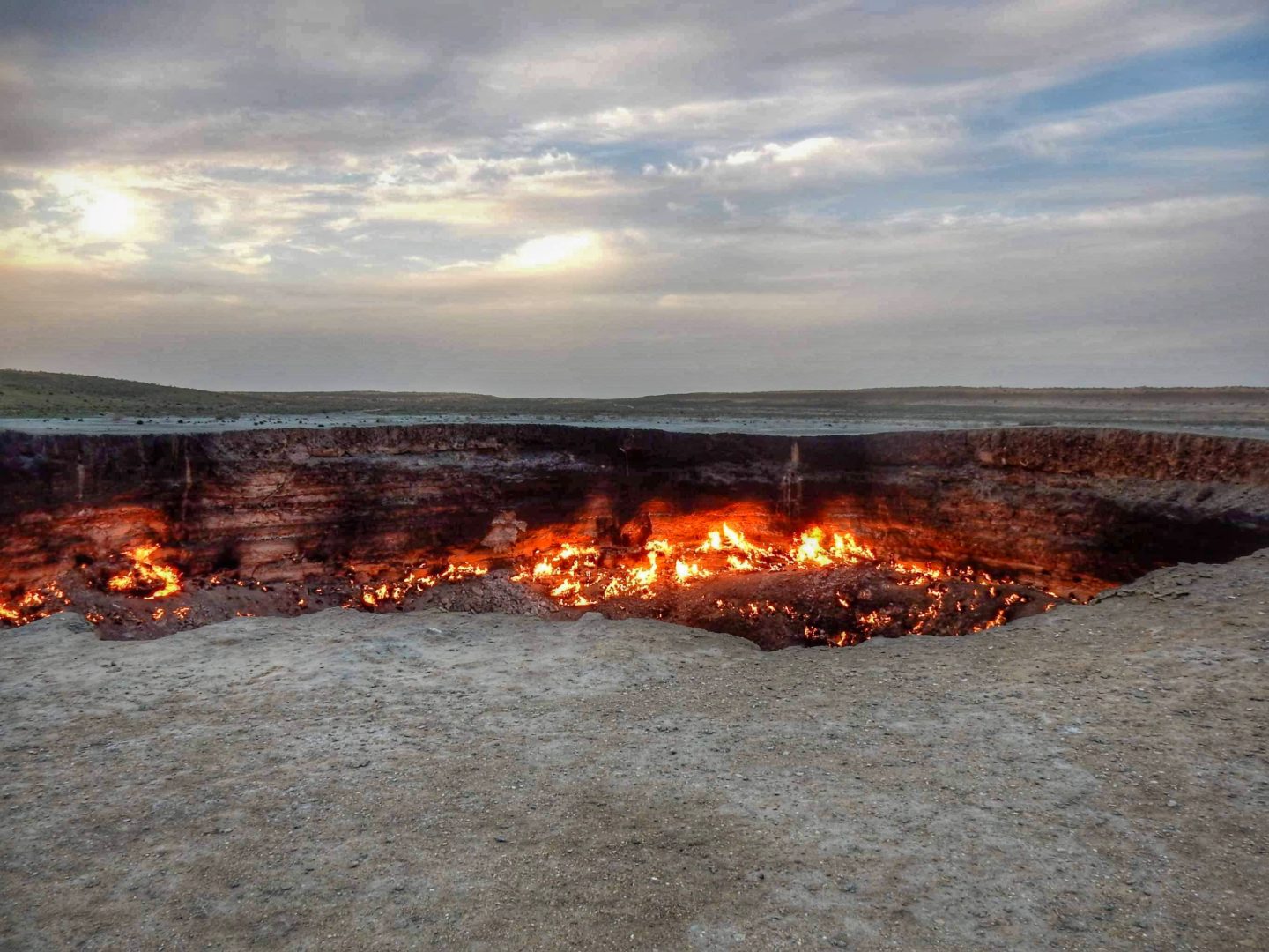 Darvaza Gas Crater (The Door To Hell) 
