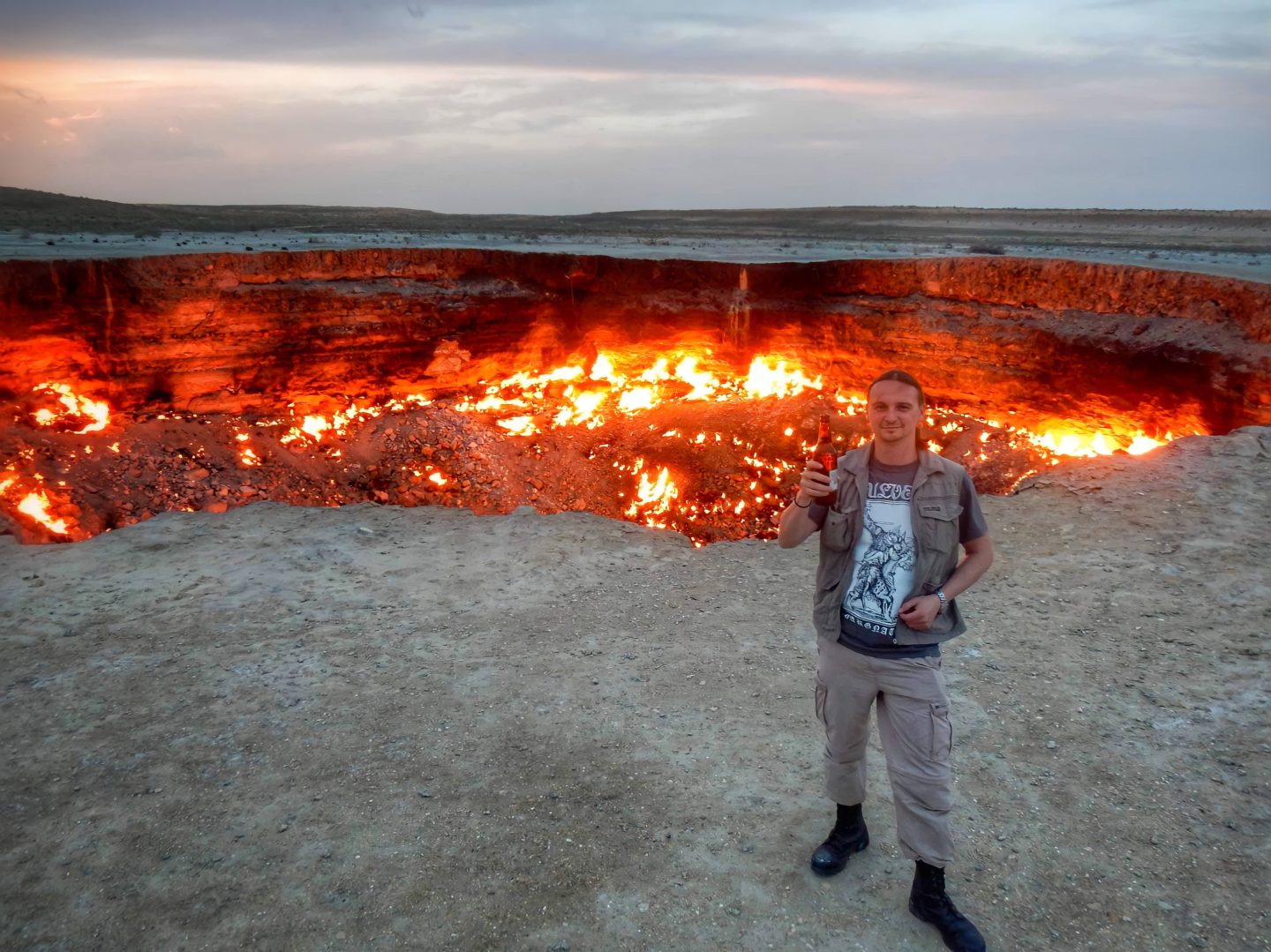 Darvaza Gas Crater (The Door To Hell)