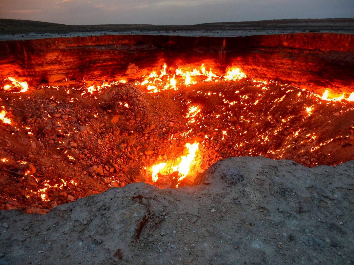 Darvaza Gas Crater (The Door To Hell)