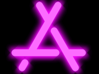 App Store_Neon Free Neon App Icons For iPhone
