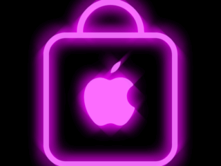 Apple Store_Neon Free Neon App Icons For iPhone