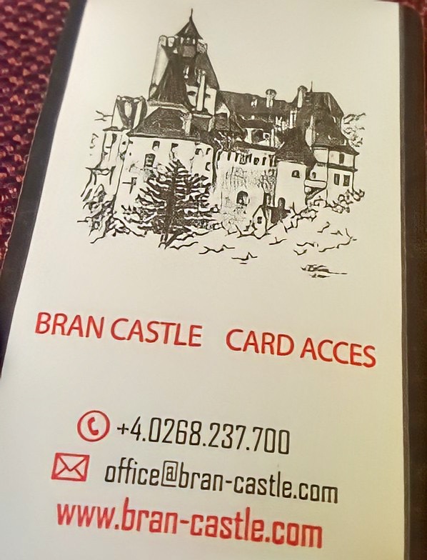 Bran castle ticket